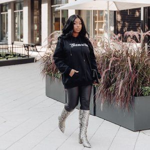 Mamacita Long-Sleeve Black Hoodie